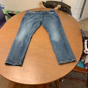Mens Gap Slim Jeans 38 x30 Denim